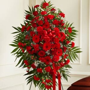 Profound Sympathies Standing Spray – Red