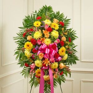 Profound Sympathies Standing Spray – Bright